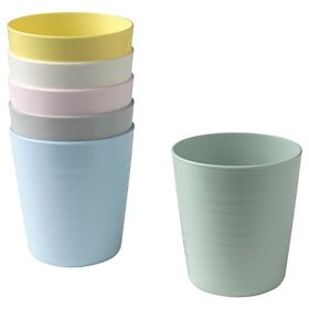 Children's cups IKEA Kalas 6 pieces 230 ml